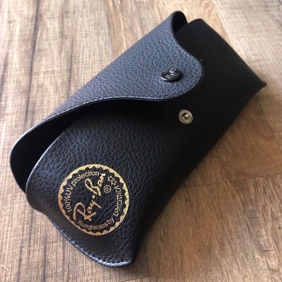 Ray-Ban Accessories - Ray-Ban Matte Textured Black Sunglass Case